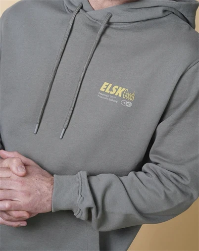 Elsk - Goods CH Mens Hoodie - Castor Gray